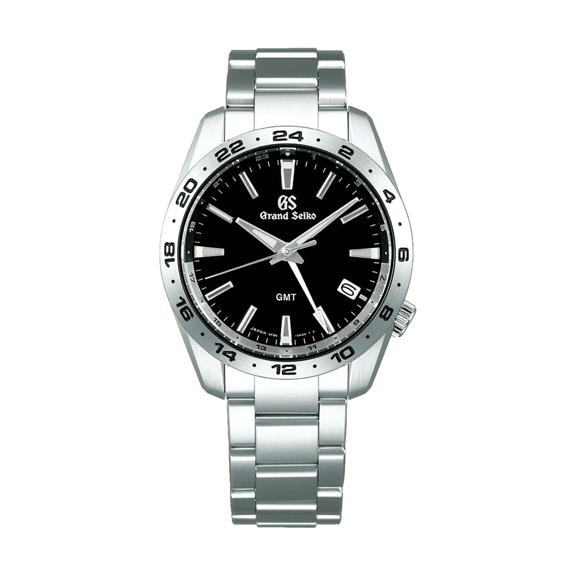 Parisian-chic dress-SBGN027 Sport Quartz GMT 39 mm - Black