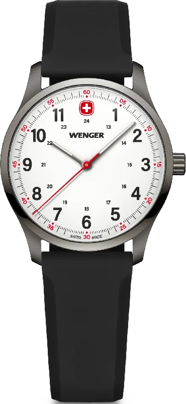 women's mechanical watches with tide design -Wenger City Sport 34