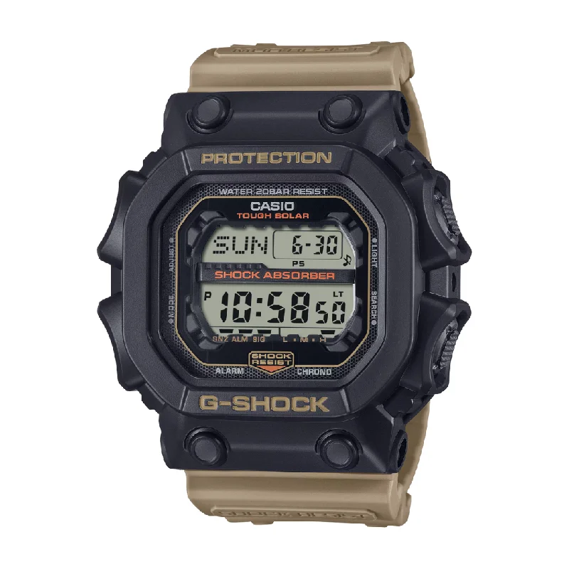 men's Cartier with dual time function -CASIO G-SHOCK GX-56TU-1A5DR DIGITAL TWO-TONE COLOR WATCH men's Cartier with dual time function -CASIO G-SHOCK GX-56TU-1A5DR DIGITAL TWO-TONE COLOR WATCH