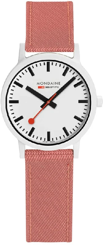 Women Mondaine watches for fashion-forward women -Mondaine Watch Essence White D