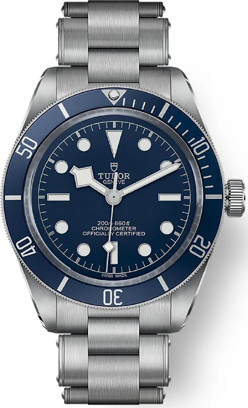 men's mechanical watches with NATO style straps -TUDOR Black Bay 58 Blue