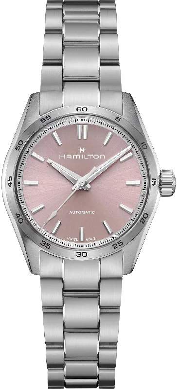 women's Hamilton LED light watches -Hamilton Jazzmaster Performer Automatic Rose
