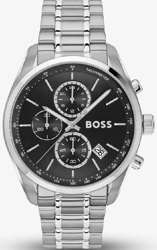 men's mechanical watches with LED light design -Boss Grand Prix 44