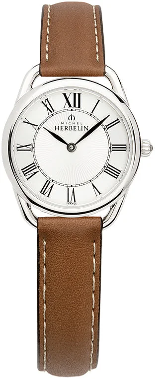 women's mechanical watches with see-through caseback -Herbelin Equinoxe Ladies