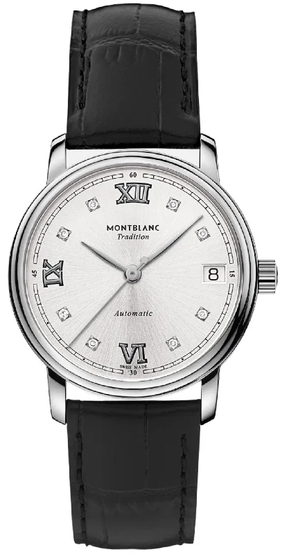 women's mechanical watches with dual time function -Montblanc Tradition Automatic Date Ladies women's mechanical watches with dual time function -Montblanc Tradition Automatic Date Ladies