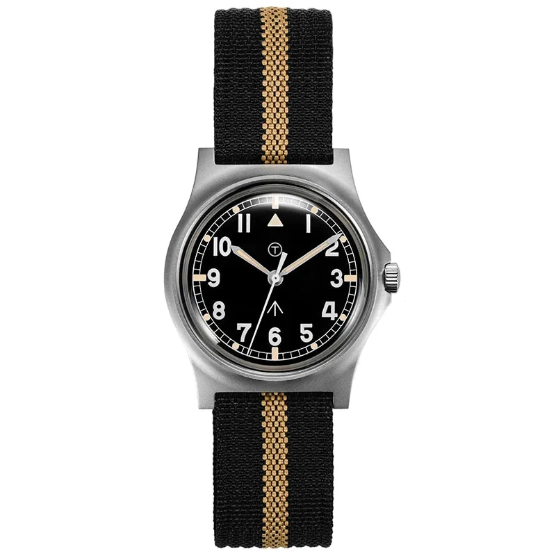 men's pilot watches with silicone straps -Rdunae RA01 G10 Retro Military Filed Quartz Watch men's pilot watches with silicone straps -Rdunae RA01 G10 Retro Military Filed Quartz Watch