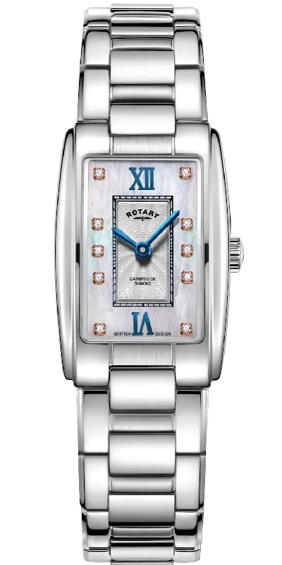women's Rotary vibration alert watches -Rotary Cambridge Diamond Ladies D