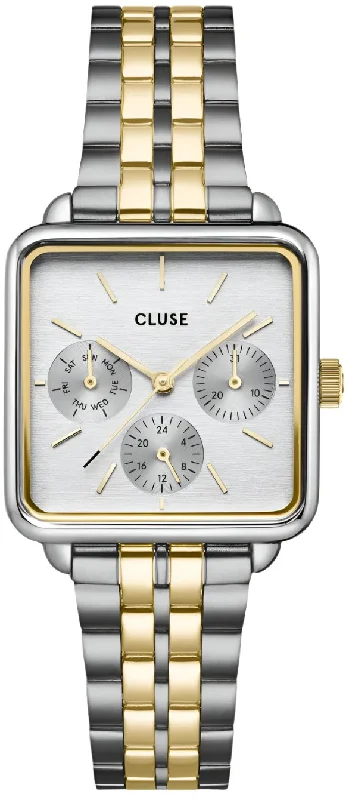women's mechanical watches with C3 SuperLuminova design -Cluse La Tetragone Ladies