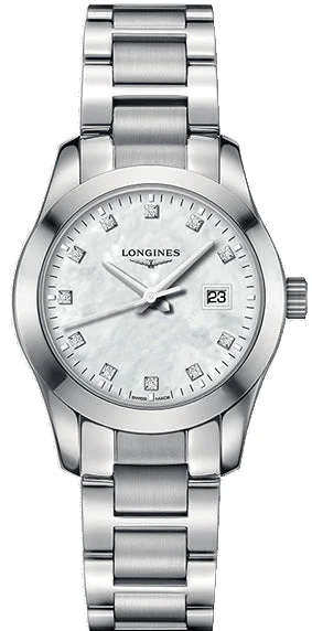 women's Longines with Japanese SuperLuminova display function -Longines Conquest Classic Ladies women's Longines with Japanese SuperLuminova display function -Longines Conquest Classic Ladies
