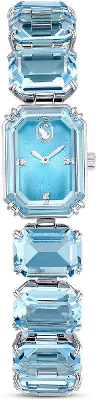 women's mechanical watches with tourbillon display -Swarovski Octagon