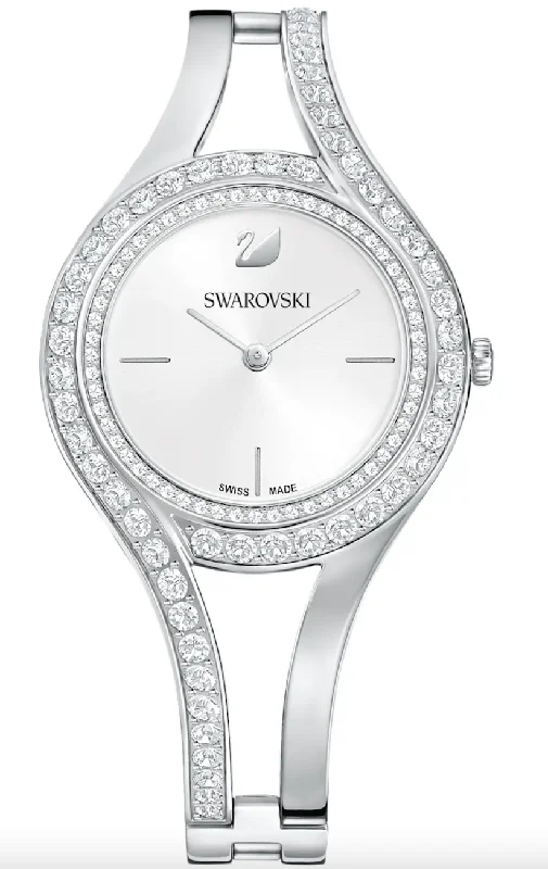 slim-profile Eterna quartz watches-Swarovski Eternal Bracelet
