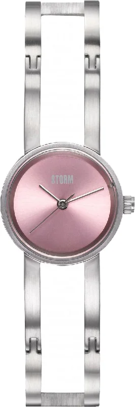 women's Storm with quick-release straps -Storm Watch Omie Pink