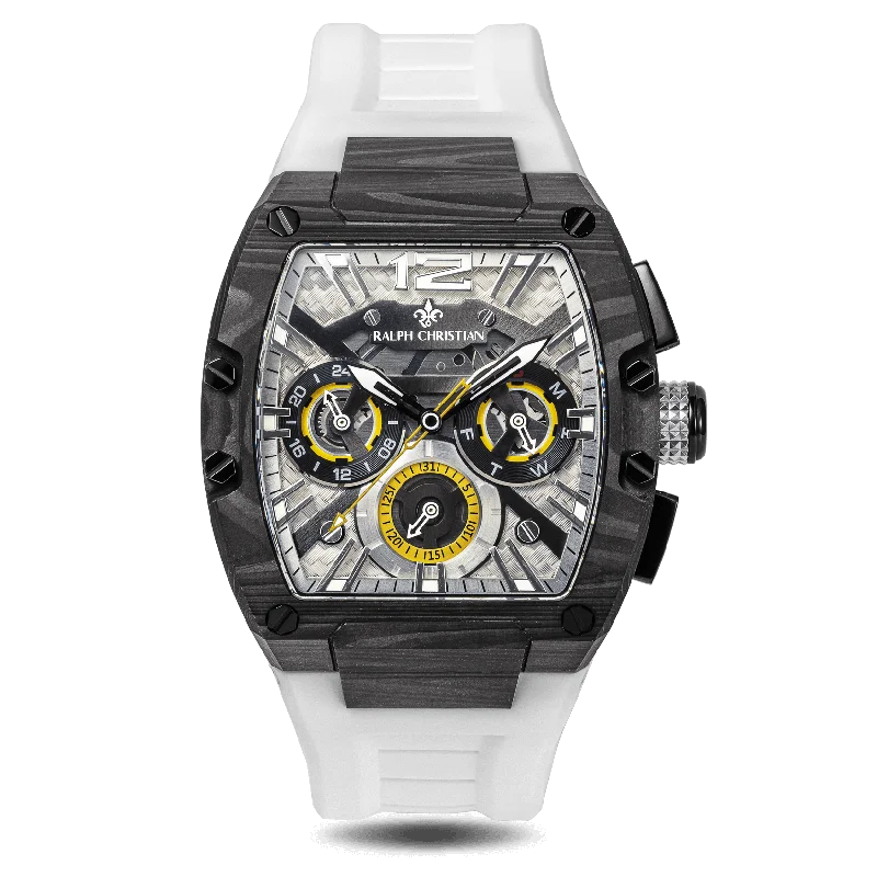 men's mechanical watches with sapphire crystal -The Intrepid Sport Carbon Fiber - Polar Sun men's mechanical watches with sapphire crystal -The Intrepid Sport Carbon Fiber - Polar Sun