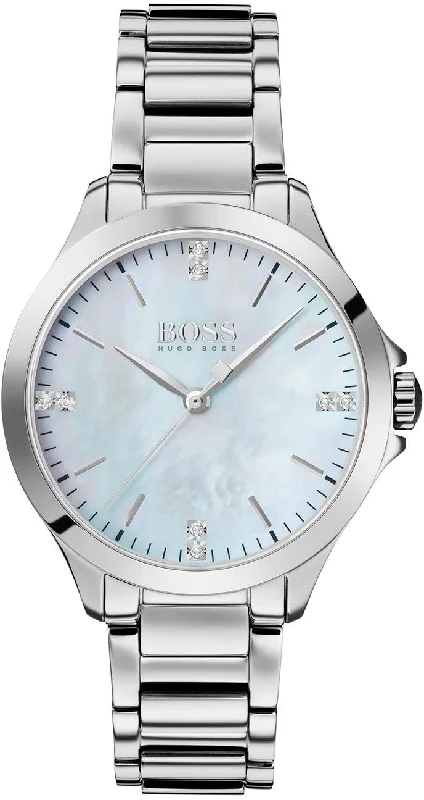 Hugo watches for gold jewelry-Hugo Boss Watch Diamonds For Her