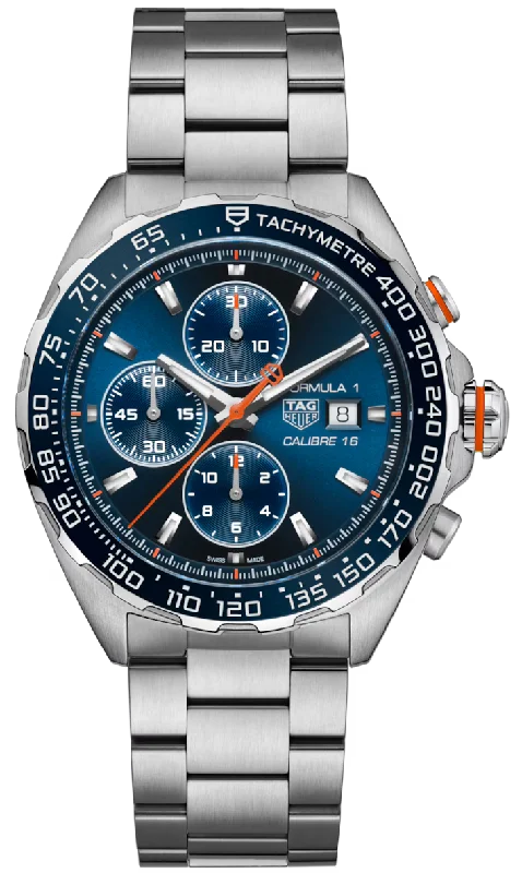 men's chronograph watches with timer style design -TAG Heuer Formula 1 Chronograph