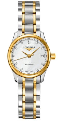 women's Longines glow-in-the-dark design watches -Longines Watch Master Collection Ladies
