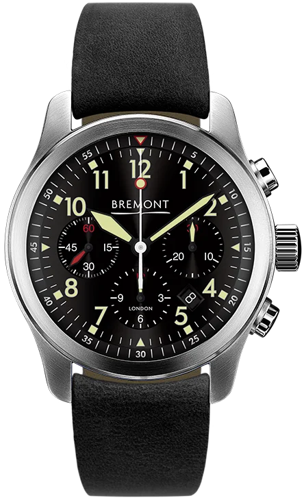 men's skeleton mechanical watches -Bremont ALT1-P2 Black D