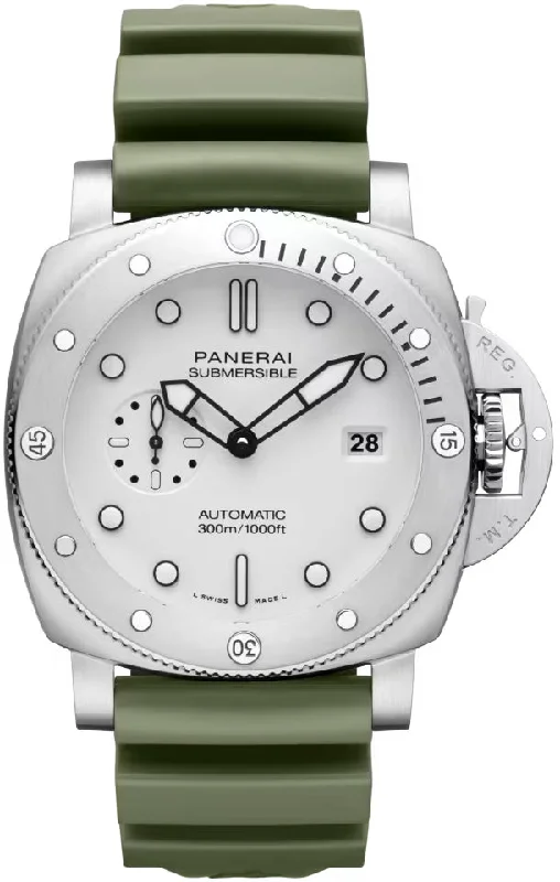men's mechanical watches with tourbillon display function -Panerai Submersible QuarantaQuattro Bianco men's mechanical watches with tourbillon display function -Panerai Submersible QuarantaQuattro Bianco