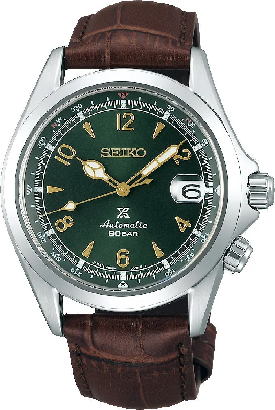 men's Seiko domed design watches -Seiko Prospex Alpinist Mens