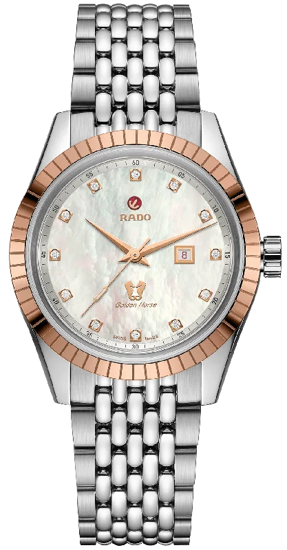 Rado women's watches with polished bezel-​Rado Watch Golden Horse Automatic