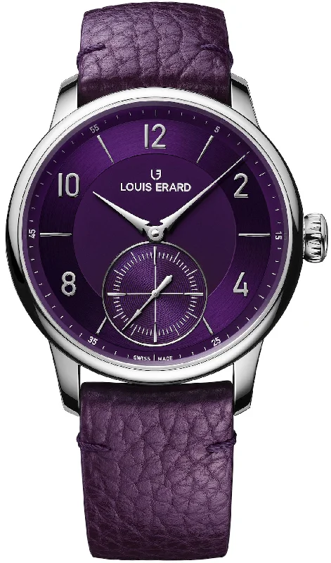 men's mechanical watches with GMT function -Louis Erard Excellence Petite Seconde Violette