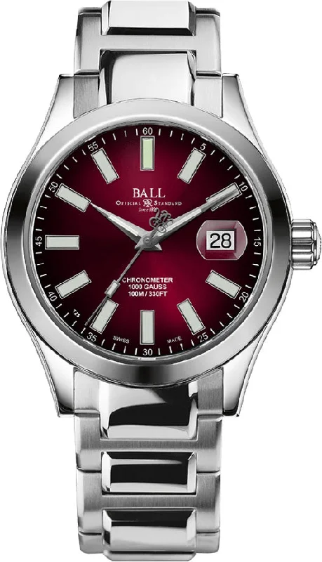 men's mechanical watches with mechanical display function -Ball Watch Company Engineer III Marvelight Chronometer