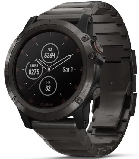 Smart Watches for Mens REM Sleep Tracking-Garmin Watch Fenix 5X Plus Sapphire Carbon Grey Titanium Band D Smart Watches for Mens REM Sleep Tracking-Garmin Watch Fenix 5X Plus Sapphire Carbon Grey Titanium Band D