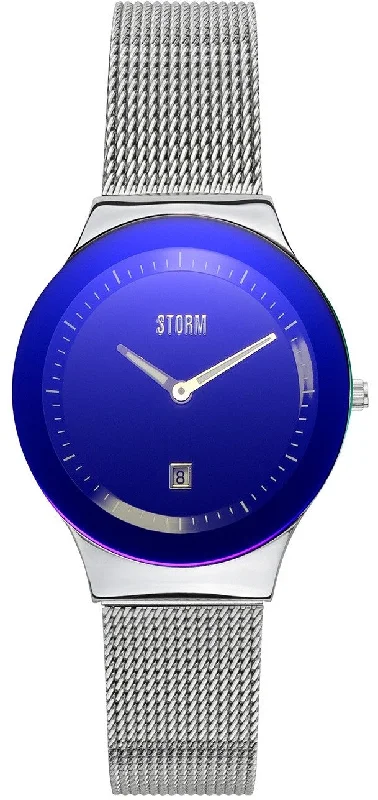 women's Storm Japanese SuperLuminova watches -Storm Mini Sotec Lazer Blue Ladies