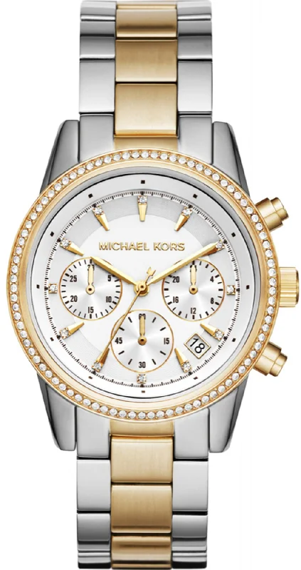women's Michael Kors personalized engraving watches -Michael Kors Ritz Ladies