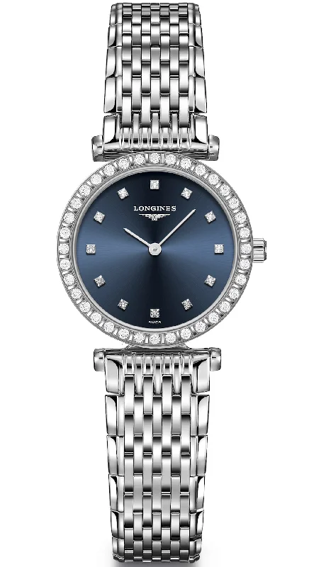 women's Longines with canvas style straps for hiking -Longines La Grande Classique de Longines Ladies women's Longines with canvas style straps for hiking -Longines La Grande Classique de Longines Ladies