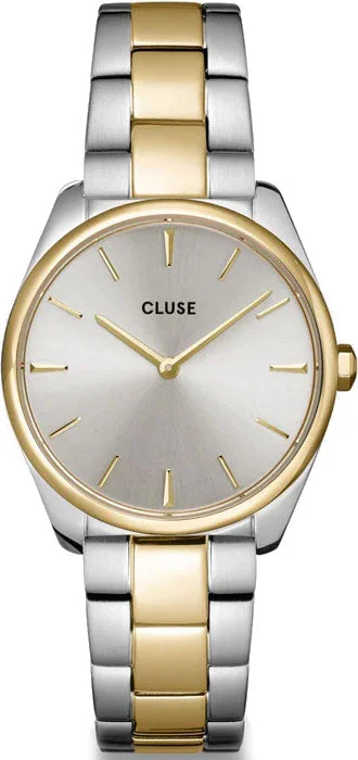 women's mechanical watches for water activities -Cluse Feroce Petite Bicolour