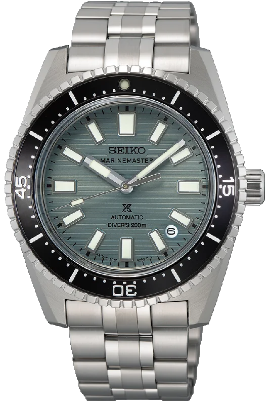 men's Seiko with mechanical display function -Seiko Prospex Green Water Marinemaster 1965 Re-interpretation