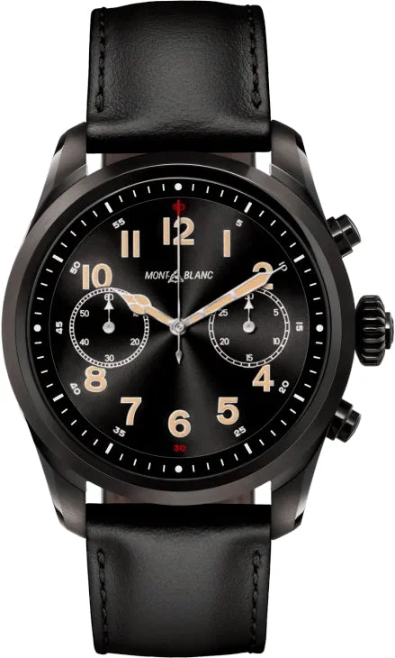 Smart Watches for Mens Latest Trends-Montblanc Watch Summit 2 Black Smartwatch D