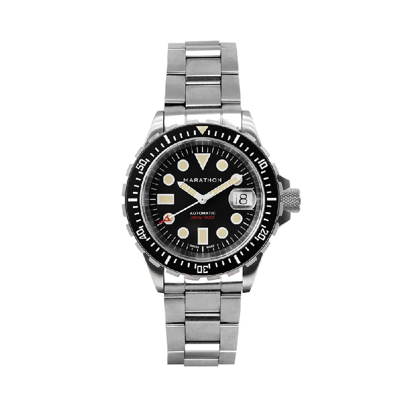 men's pilot watches for navigation -Original Search & Rescue with Date (OSAR-D) Diver's Automatic 41mm - Black on Bracelet men's pilot watches for navigation -Original Search & Rescue with Date (OSAR-D) Diver's Automatic 41mm - Black on Bracelet