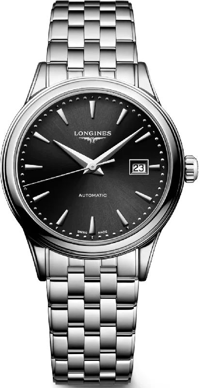 women's Longines logo engraving design watches -Longines Flagship Ladies
