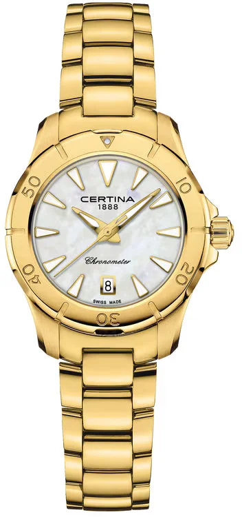 women's Certina with flyback function -Certina DS Action Lady 29mm