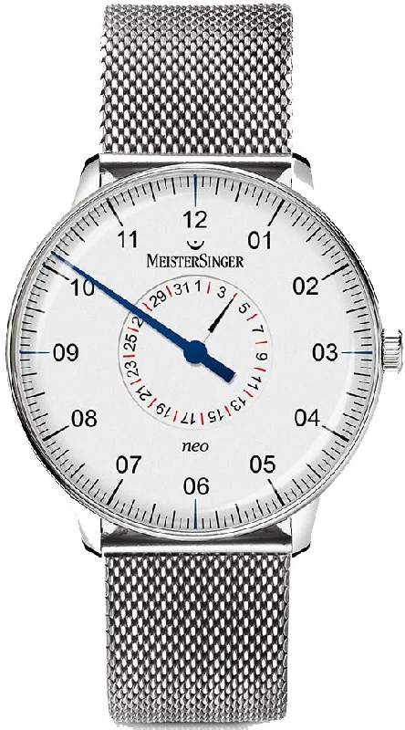 women's mechanical watches with durable design -MeisterSinger Watch NEO Pointer Date