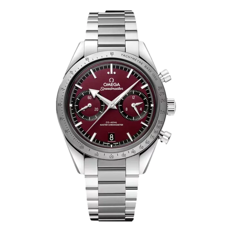 men's dive watches with sporty style -Speedmaster '57 Co-Axial Master Chronometer Chronograph 40.5 mm - Red men's dive watches with sporty style -Speedmaster '57 Co-Axial Master Chronometer Chronograph 40.5 mm - Red