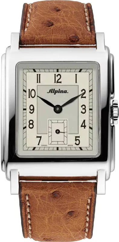 men's mechanical watches with minimalist style design -Alpina Alpiner Heritage Carree Automatic men's mechanical watches with minimalist style design -Alpina Alpiner Heritage Carree Automatic