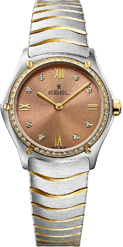 Ebel women's watches featuring Swiss quartz movement-Ebel Watch Sport Classic Ladies Ebel women's watches featuring Swiss quartz movement-Ebel Watch Sport Classic Ladies