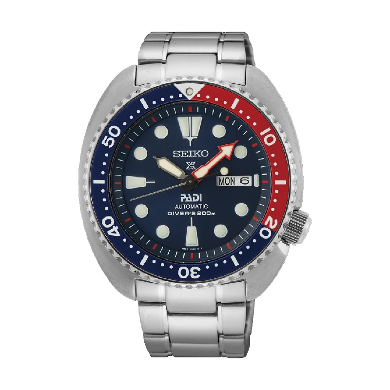 men's Seiko with mechanical display function -SEIKO PROSPEX SRPE99K1 PADI TURTLE MEN WATCH