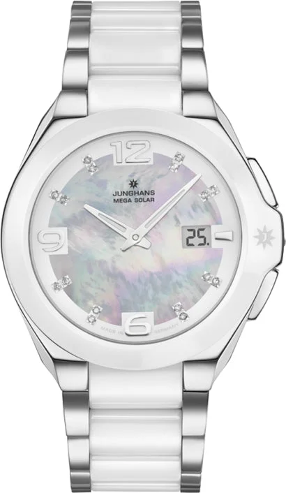 women's Junghans double-domed watches -Junghans Watch Spektrum Damen Mega Solar