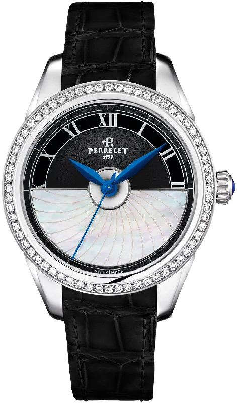 women's mechanical watches with C3 SuperLuminova design -Perrelet Watch Diamond Flower Amytis women's mechanical watches with C3 SuperLuminova design -Perrelet Watch Diamond Flower Amytis