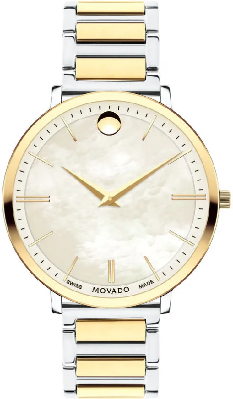 women's mechanical watches for sailing enthusiasts -Movado Watch Ultra Slim Ladies