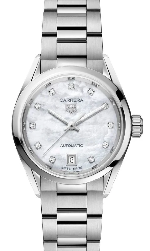 men's mechanical watches with special edition design -TAG Heuer Ex-Display Carrera Calibre 9 Automatic Ladies men's mechanical watches with special edition design -TAG Heuer Ex-Display Carrera Calibre 9 Automatic Ladies