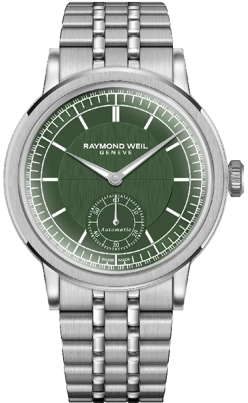 men's mechanical watches with NATO style straps -Raymond Weil Millesime Automatic Small Seconds men's mechanical watches with NATO style straps -Raymond Weil Millesime Automatic Small Seconds