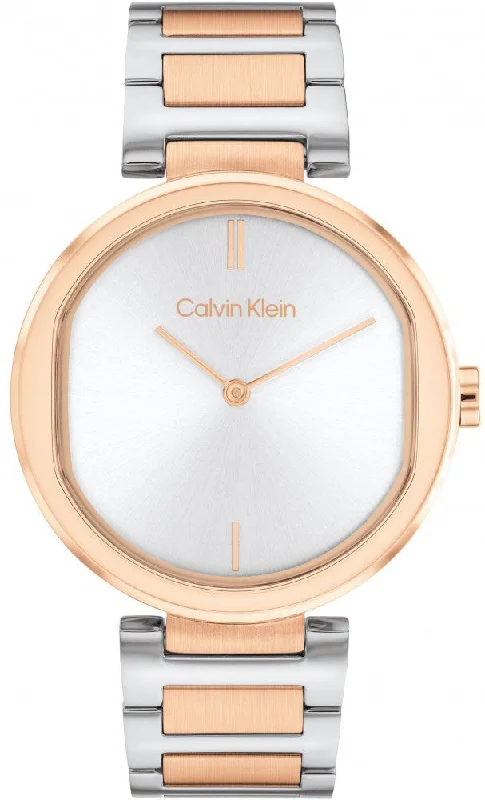 women's mechanical watches with nylon style straps -Calvin Klein Ladies