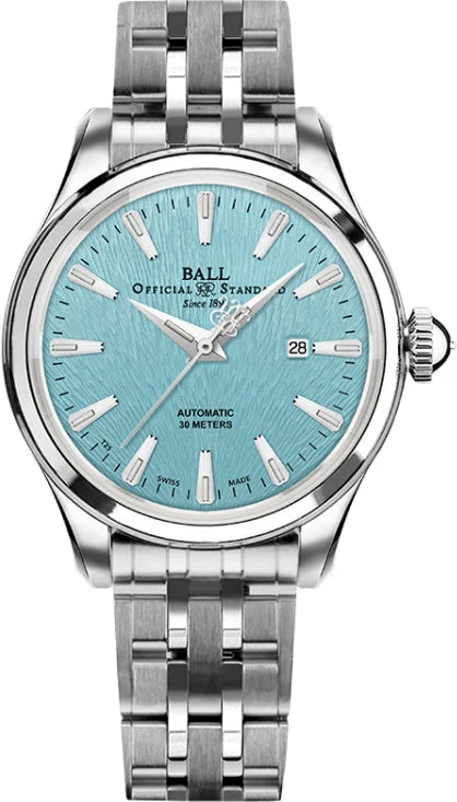 women's Ball concave watches -Ball Watch Company Trainmaster Eternity Ladies