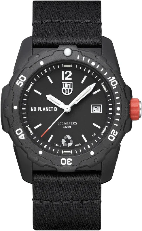 men's mechanical watches for casual wear -Luminox Bear Grylls Survival Eco No Planet B men's mechanical watches for casual wear -Luminox Bear Grylls Survival Eco No Planet B