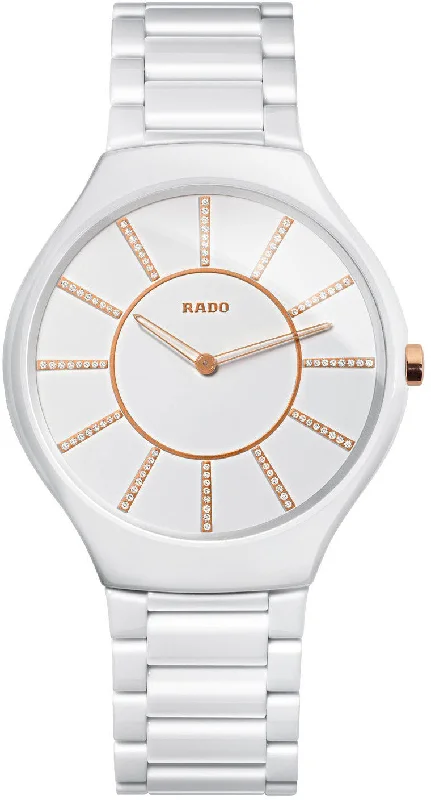 Rado women's watches with elegant clasp design-​Rado Watch True Thinline L